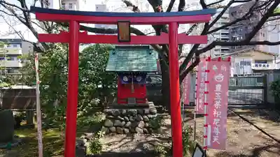 善明寺の鳥居