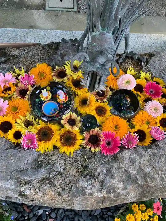 彌都加伎神社の手水舎