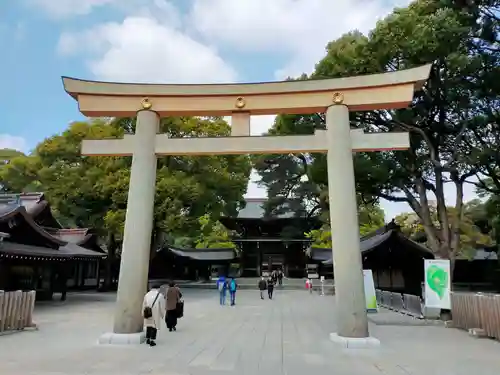 明治神宮の鳥居