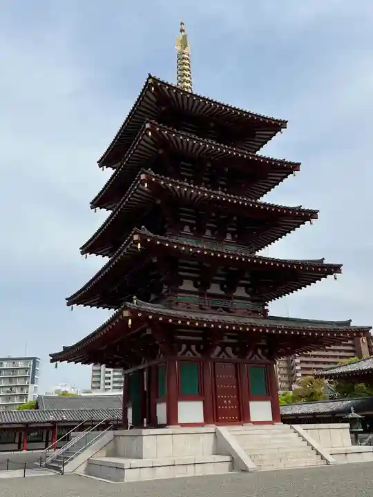 四天王寺の塔