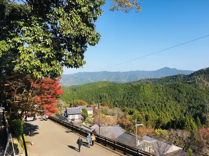 金峯山寺の景色
