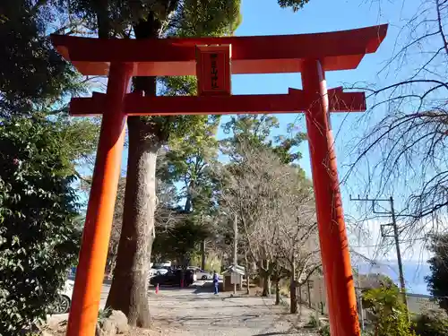 伊豆山神社の鳥居