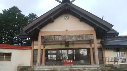 枝幸厳島神社の本殿