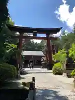 北口本宮冨士浅間神社の鳥居