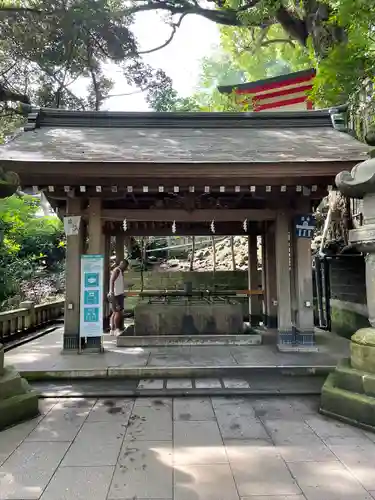 江島神社の手水舎