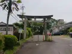 秋葉社の鳥居