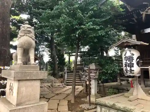 中目黒八幡神社の狛犬