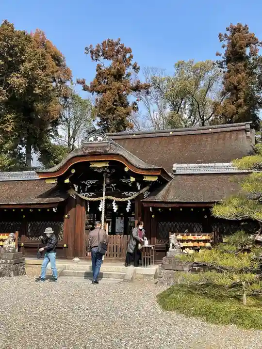 梅宮大社の本殿・本堂