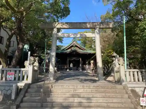 深川神社の鳥居