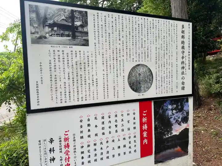 辛科神社(群馬県)