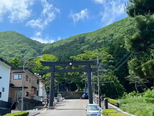 函館八幡宮の鳥居