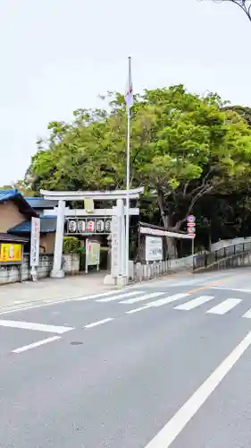 検見川神社の鳥居
