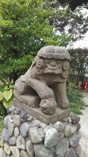 寒川神社の狛犬