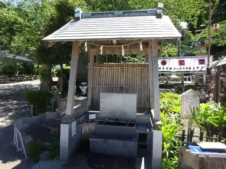 走水神社の手水舎