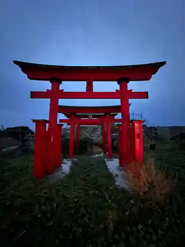 弁天島の厳島神社(青森県)