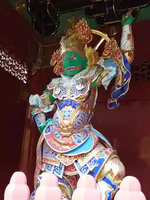 日光山輪王寺 大猷院の像