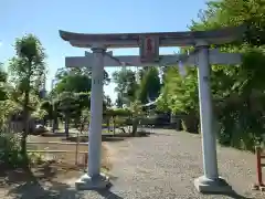 女化神社の鳥居