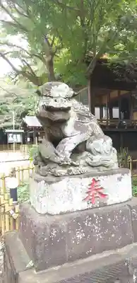 畑子安神社の狛犬