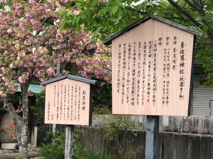 素戔嗚神社(大神神社境外末社)の歴史