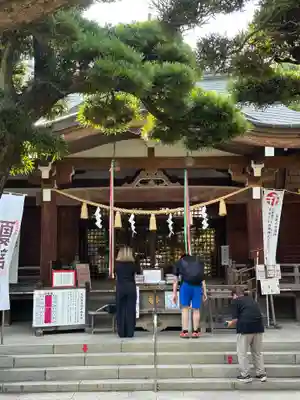 鳩森八幡神社の本殿・本堂