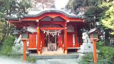 自由が丘熊野神社の本殿・本堂