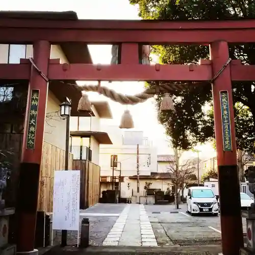 須賀神社の鳥居