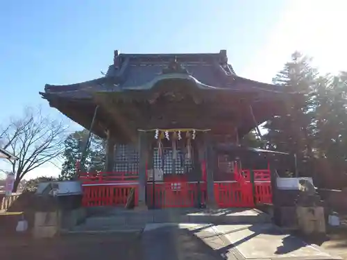 諏訪神社の本殿・本堂