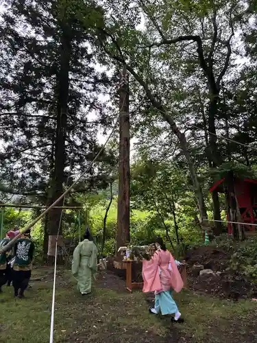 諏訪社（山家神社境内社）(長野県)