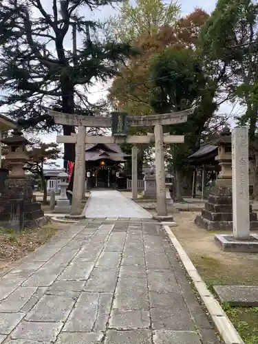 聖神社の鳥居