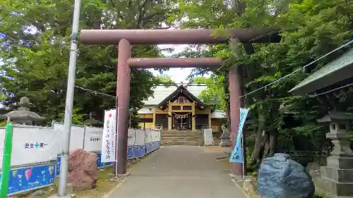 月寒神社の鳥居