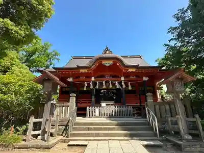 飯香岡八幡宮の本殿・本堂