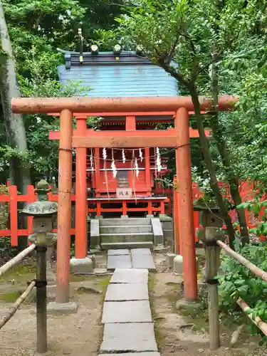 越ヶ谷久伊豆神社の末社・摂社