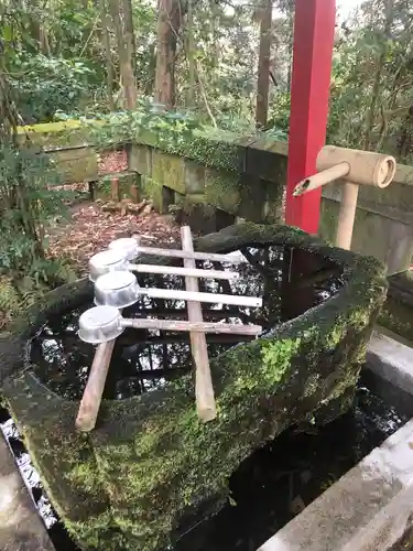 一之宮神社の手水舎
