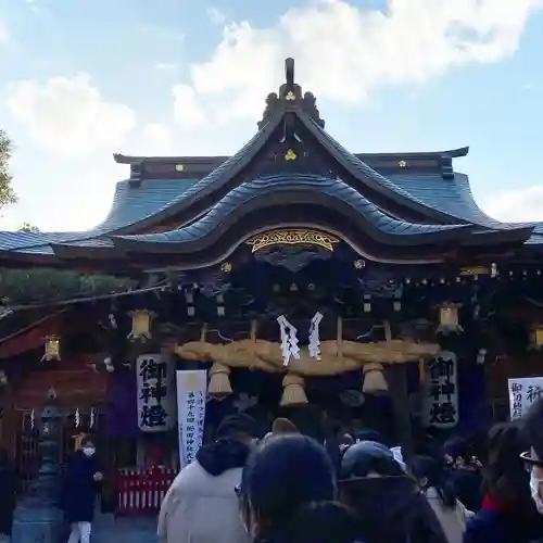 櫛田神社の本殿