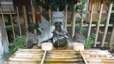 天祖神社の手水舎