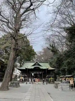 谷保天満宮の本殿・本堂