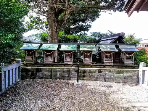 村國真墨田神社の末社