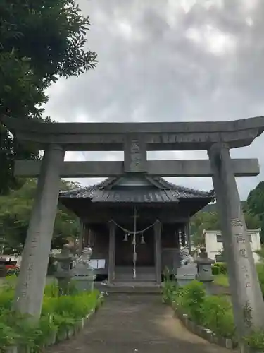 天子宮の鳥居