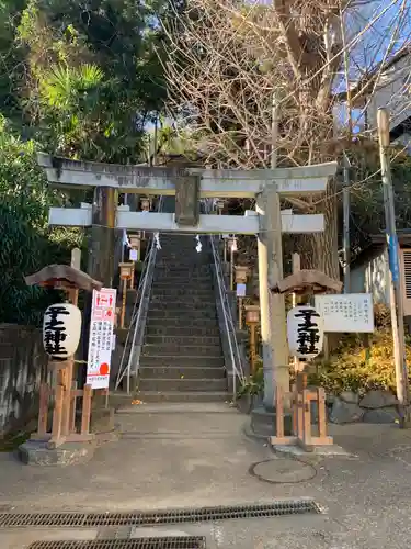 子之神社の鳥居