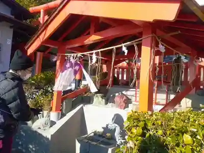 荒熊神社の手水舎