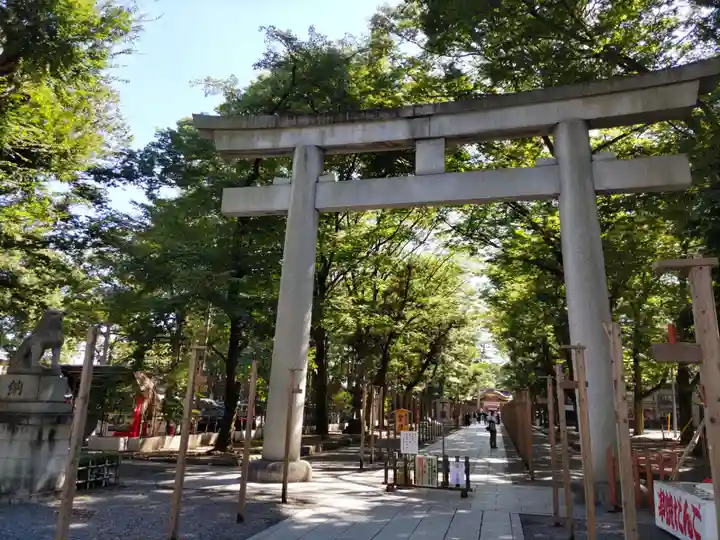大國魂神社の鳥居