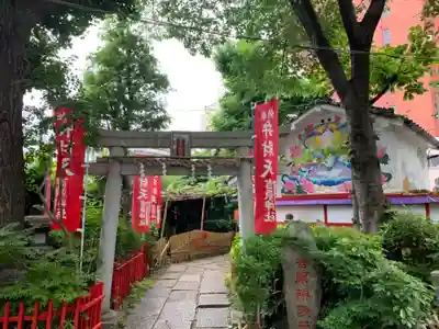 吉原神社の鳥居