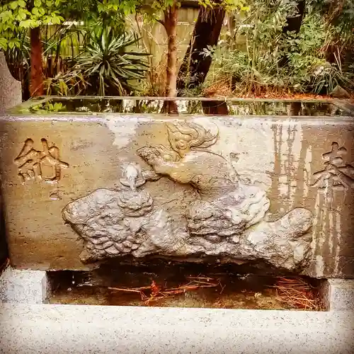 鹿島神社の手水舎