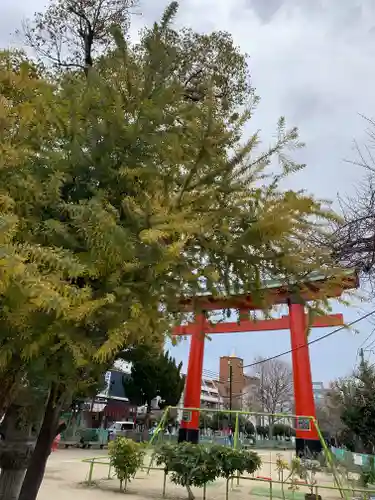 尼崎えびす神社の鳥居