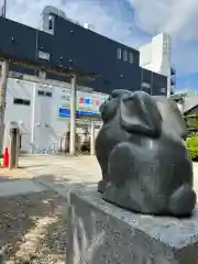 三輪神社の狛犬