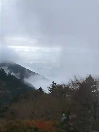 大山阿夫利神社の景色