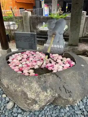 三輪神社の手水舎