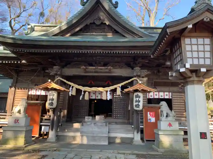 小室浅間神社の本殿・本堂