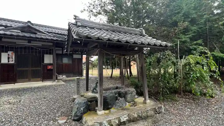 鹿島神社の手水舎