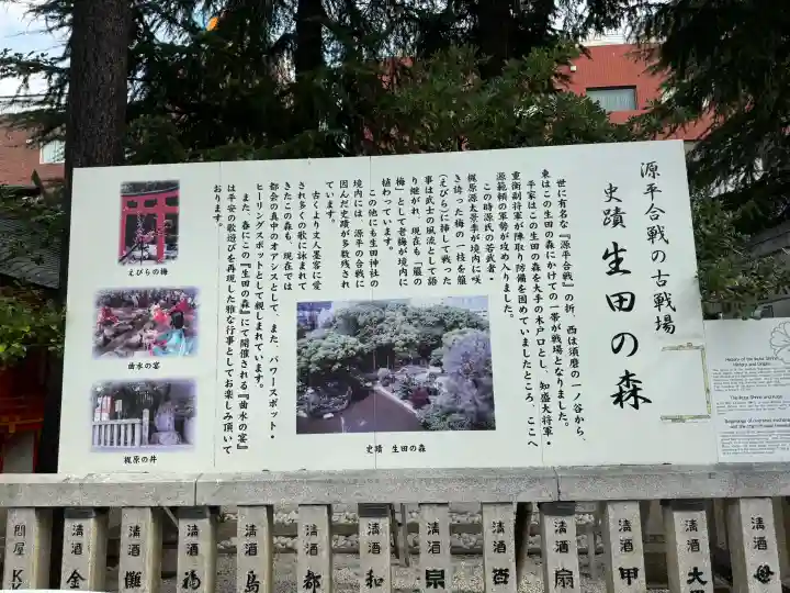 生田神社の{uncategorized: "未分類", other: "その他", undefined: "問題あり", building: "その他建物", grave: "お墓", sacred_gate: "鳥居", guardian: "狛犬", statue: "像", buddha: "仏像", history: "歴史", nature: "自然", garden: "庭園", animal: "動物", pagoda: "塔", temizu: "手水舎", mountain_gate: "山門・神門", sanctuary: "本殿・本堂", subordinate: "末社・摂社", art: "芸術", scenery: "景色", jizo: "地蔵", ema: "絵馬", goshuin: "御朱印", omikuji: "おみくじ", items: "授与品その他", amulet: "お守り", goshuincho: "御朱印帳", eats: "食事", festival: "お祭り", votive_dance: "神楽", shichigosan: "七五三参", wedding: "結婚式", experience: "体験その他", initially: "初詣", around: "周辺", anti_infection: "感染症対策"}